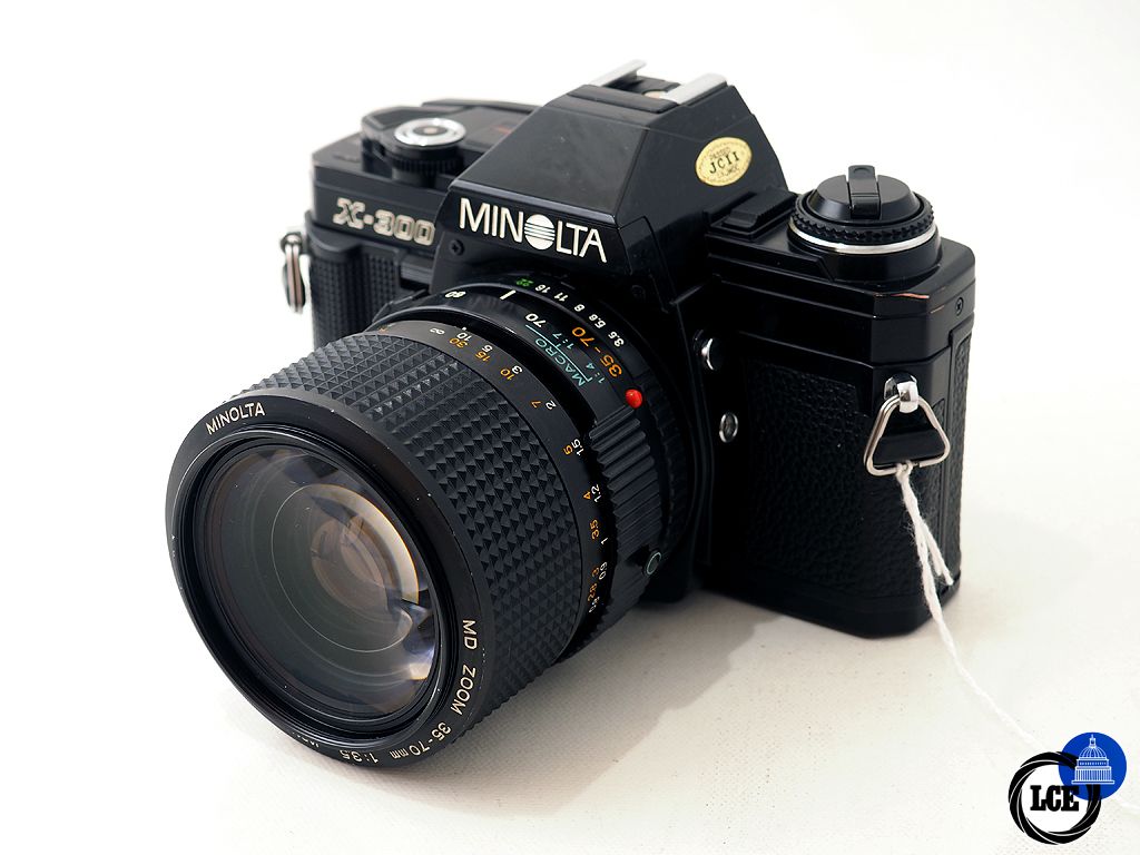 Minolta X300 + 35-70mm F3.5